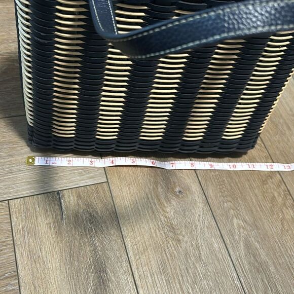 J.McLaughlin Joyce Rattan Picnic Tote - Picture 6 of 8